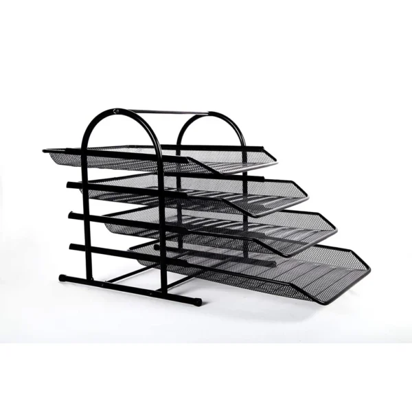 sg-11134201-7rdw7-mdffg4c6fwux2d LH 4 Layer 4 Tier File Document Letter Paper Tray Sorter